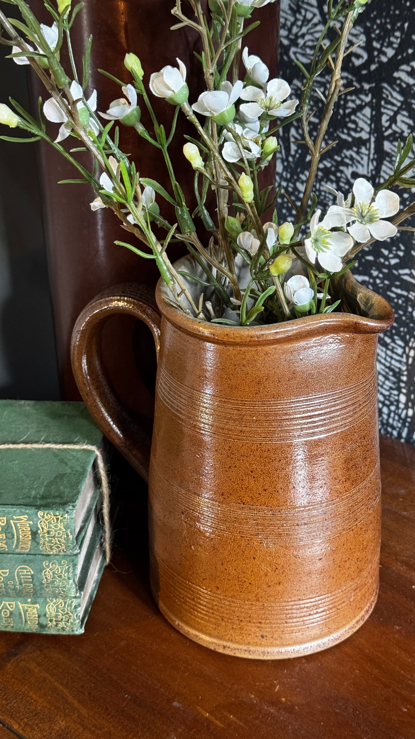 French studio pottery jug