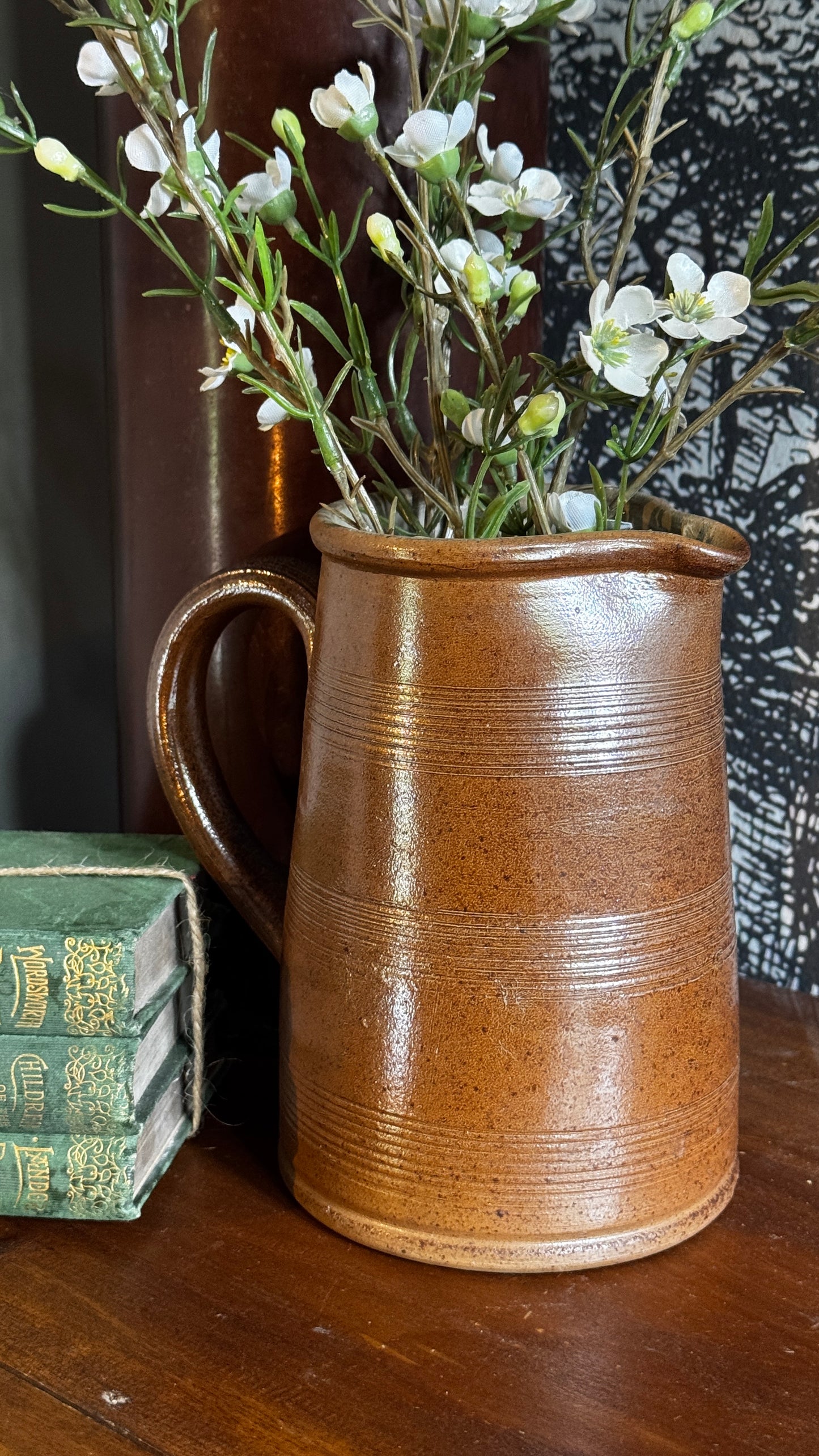 French studio pottery jug