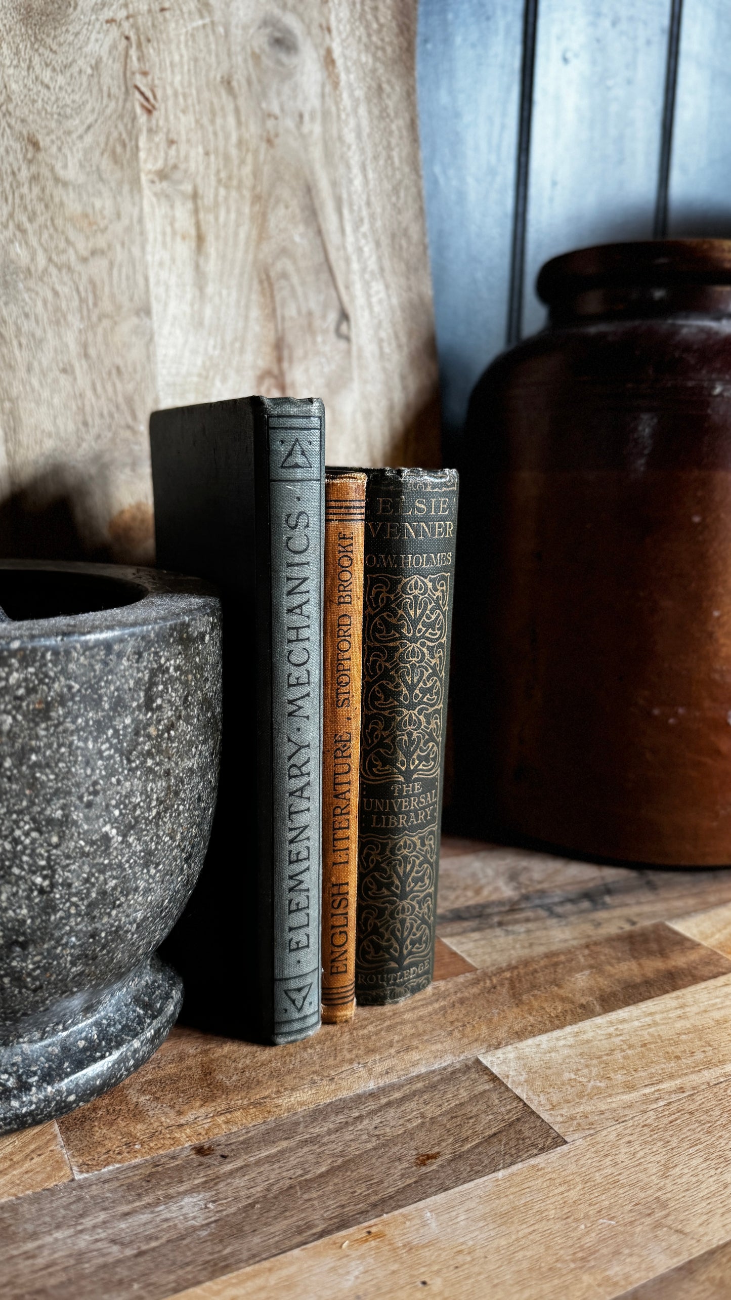 Elementary mechanics vintage book