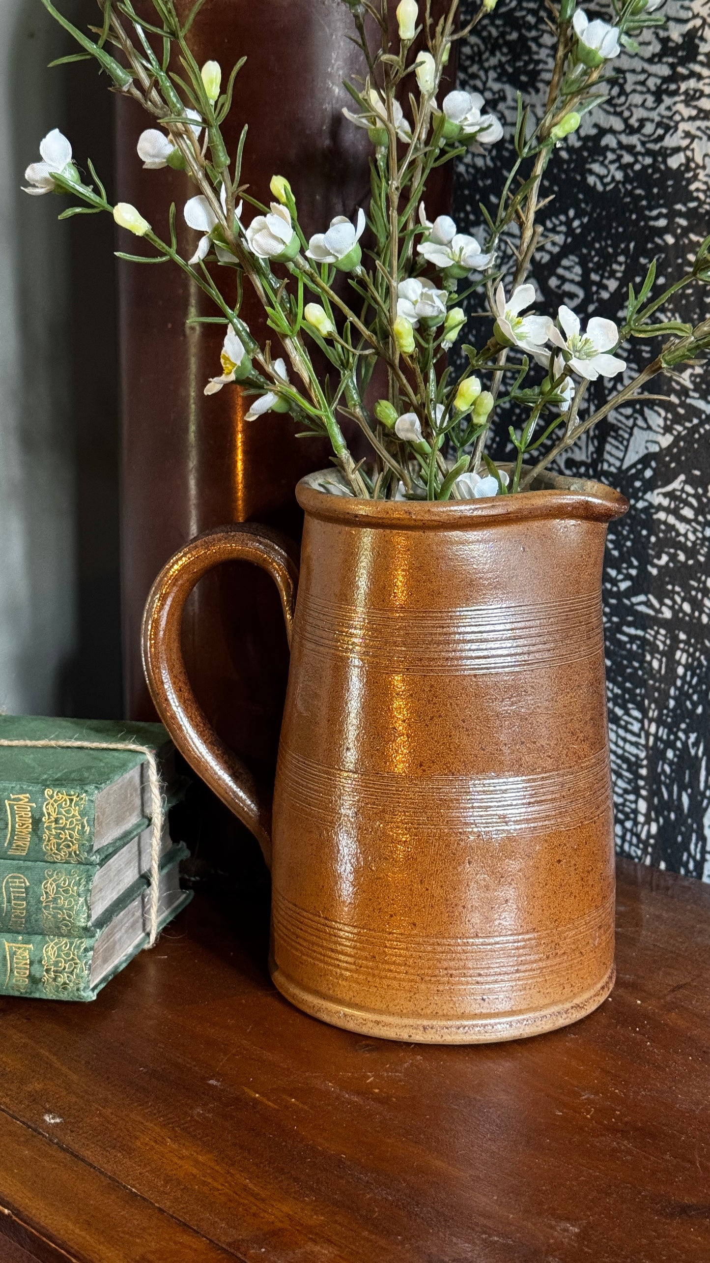 French studio pottery jug
