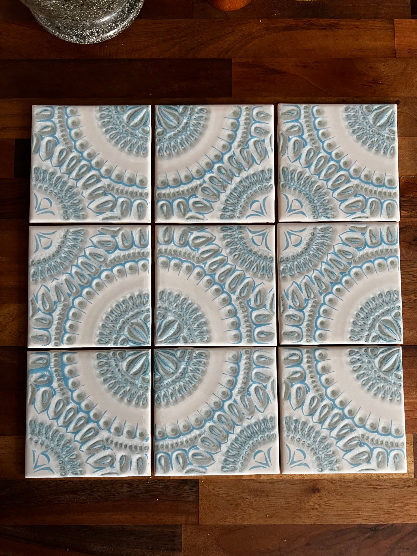 Genuine mid century tiles