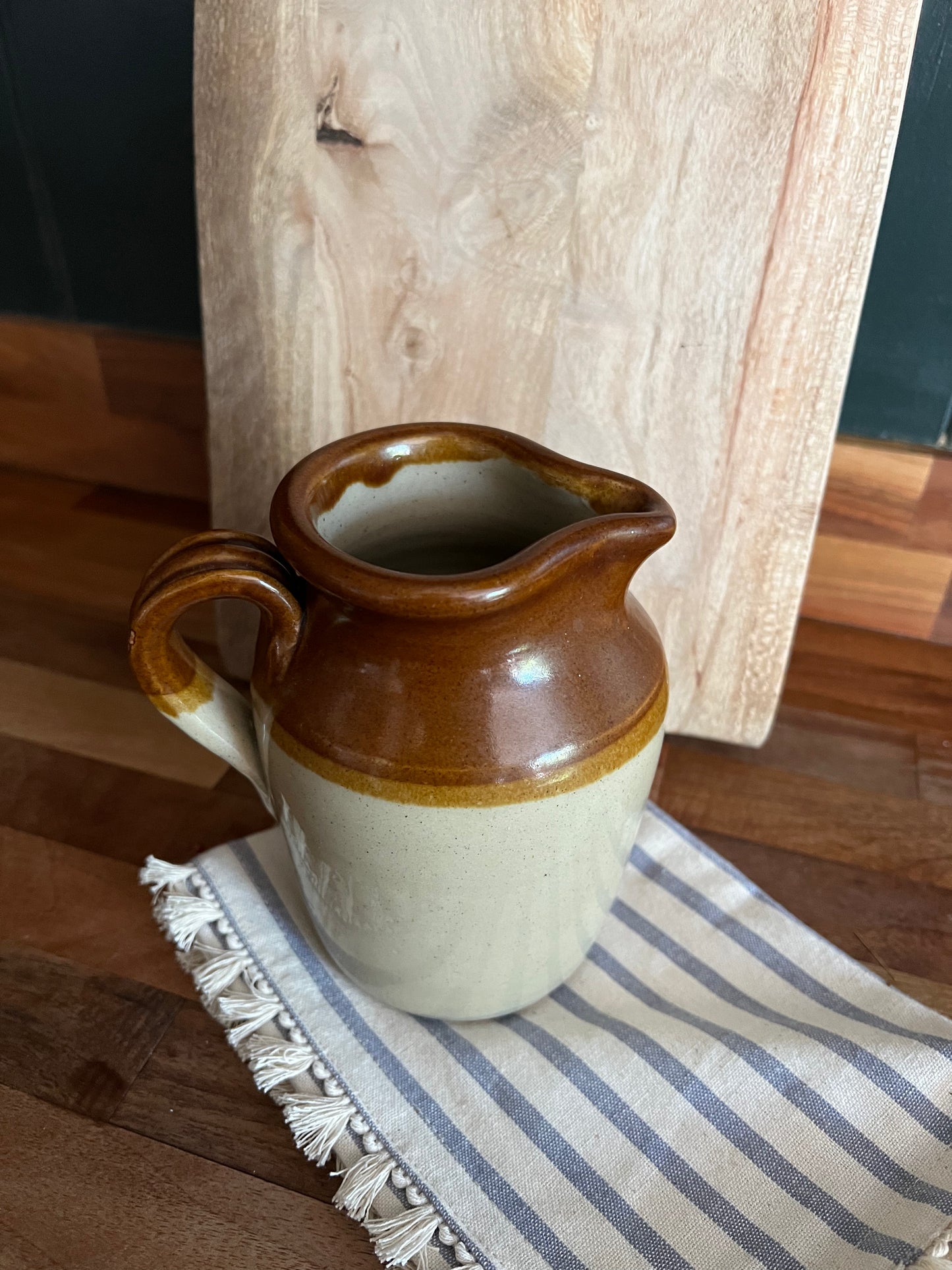 Salt glazed jug
