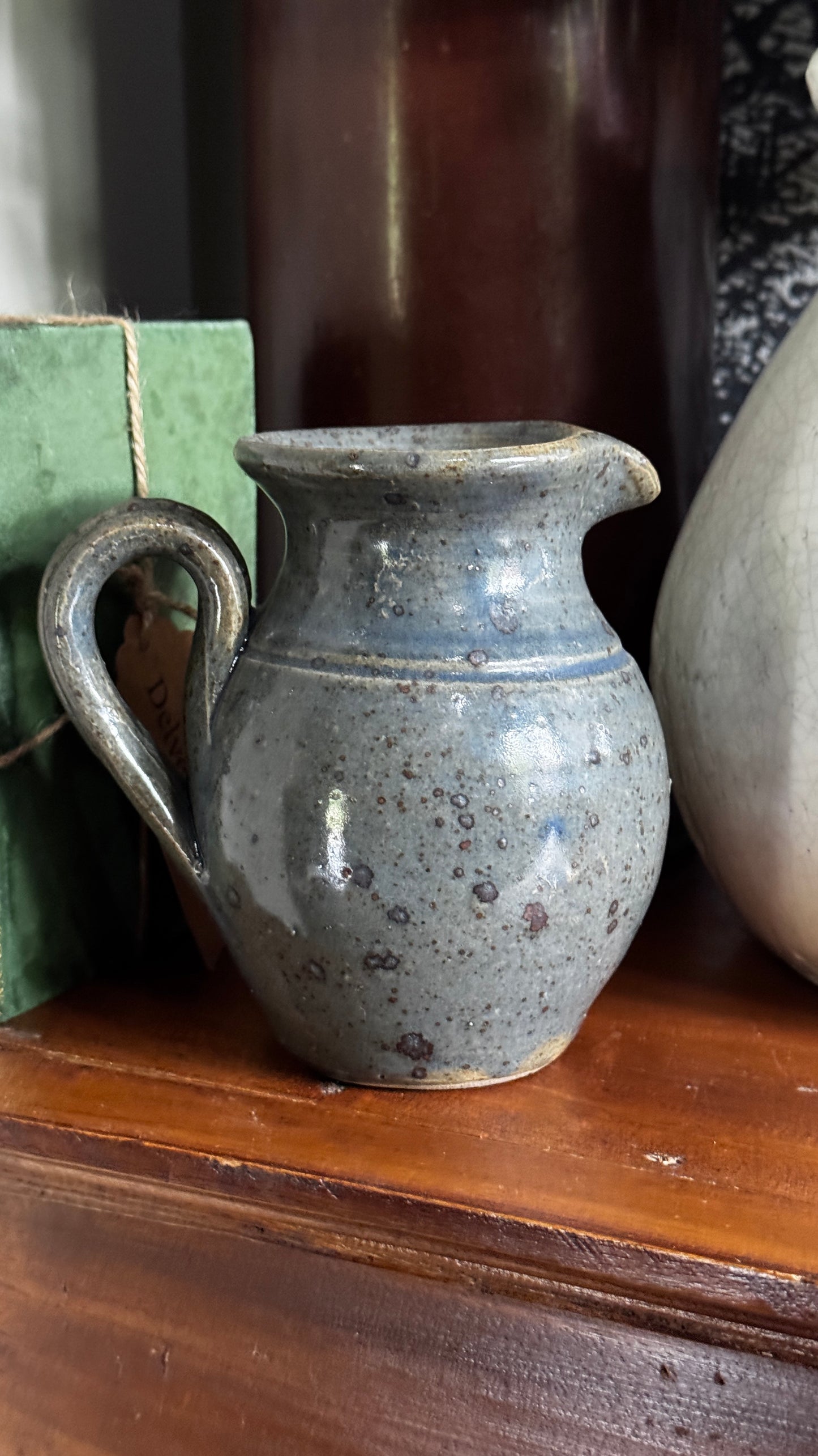 Blue Studio Pottery Jug