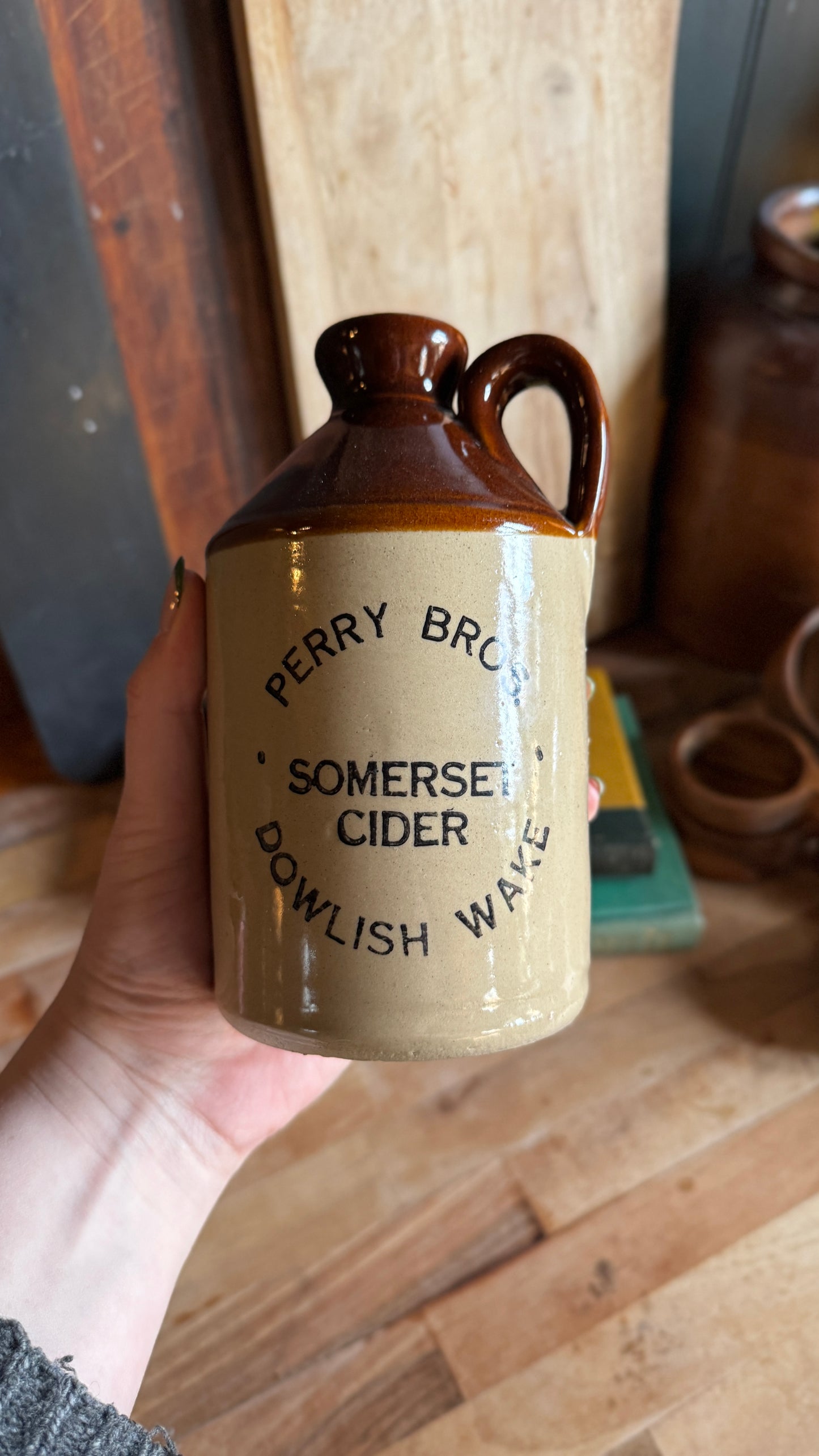 Ceramic cider vessel