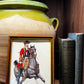 Trio of framed vintage prints - military uniforms