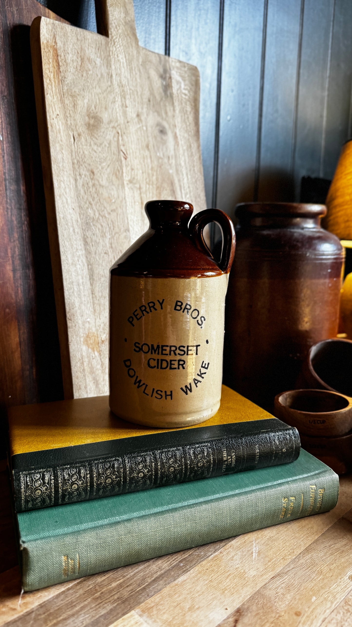 Ceramic cider vessel