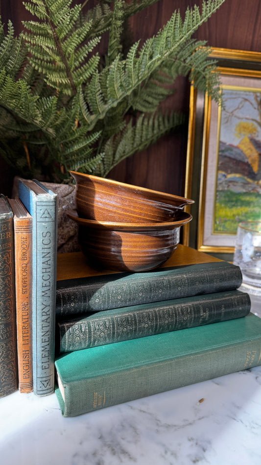 Studio pottery serving bowl