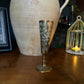 Indian brass goblet / bud vase is