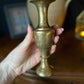 Medium brass vase