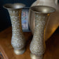 Large Indian brass vases