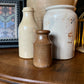 Salvaged salt glaze bottle - small