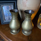 Pair of brass vases