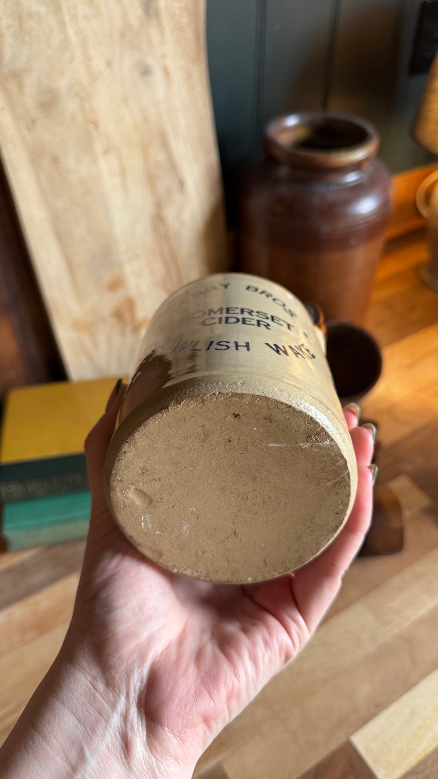 Ceramic cider vessel