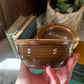 Studio pottery serving bowl