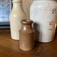 Salvaged salt glaze bottle - small