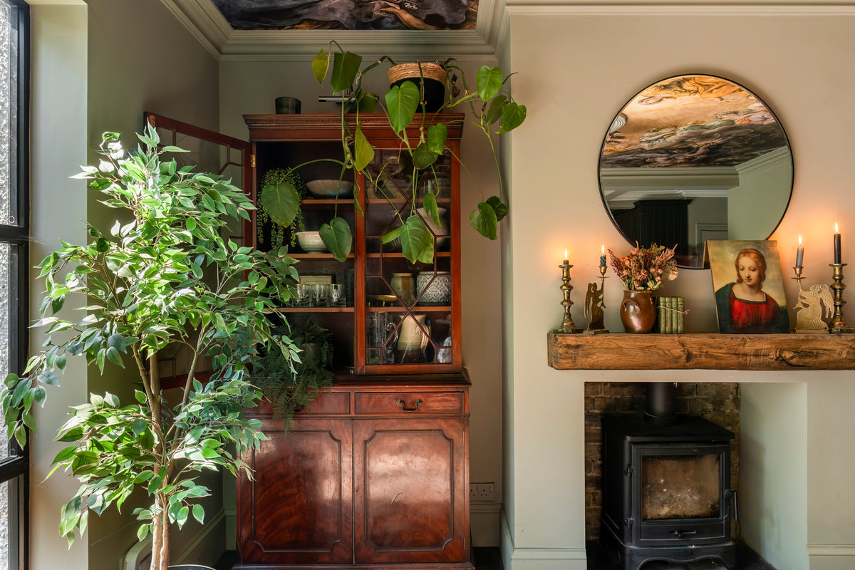 A characterful dining room with vintage-inspired styling by Delve Interiors