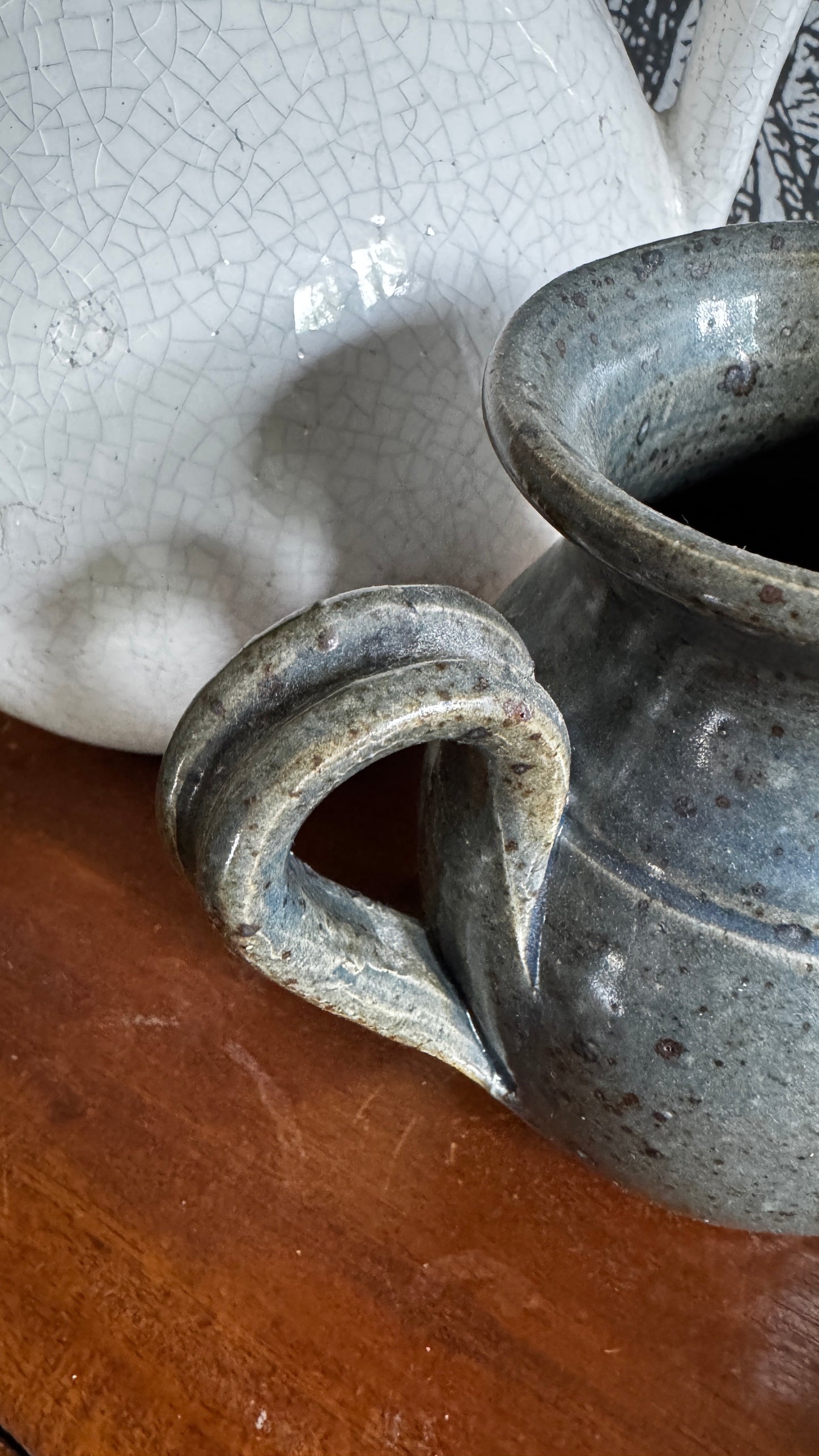 Blue Studio Pottery Jug