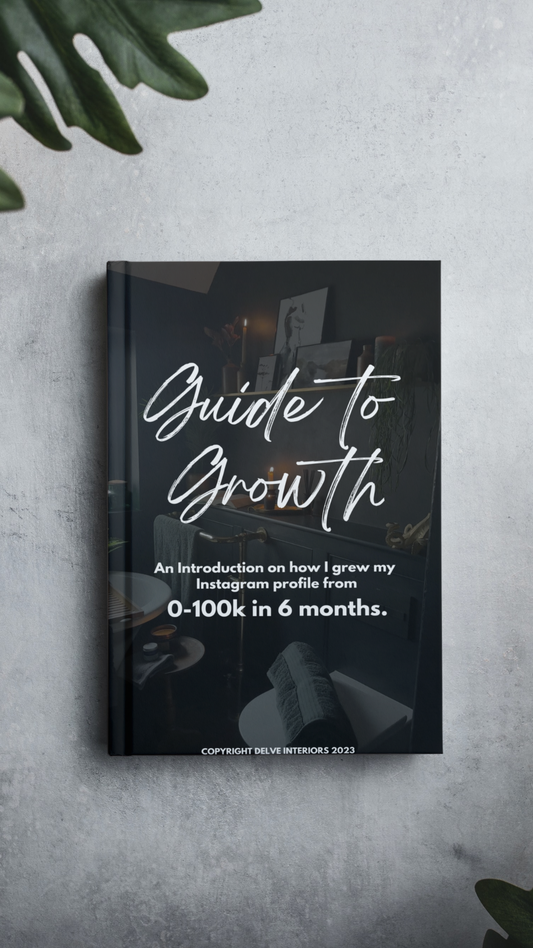 Guide To Growth [Download] - An Introduction on how I grew  my Instagram profile from 0 - 100k in 6 months