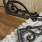 Cast iron shelf brackets