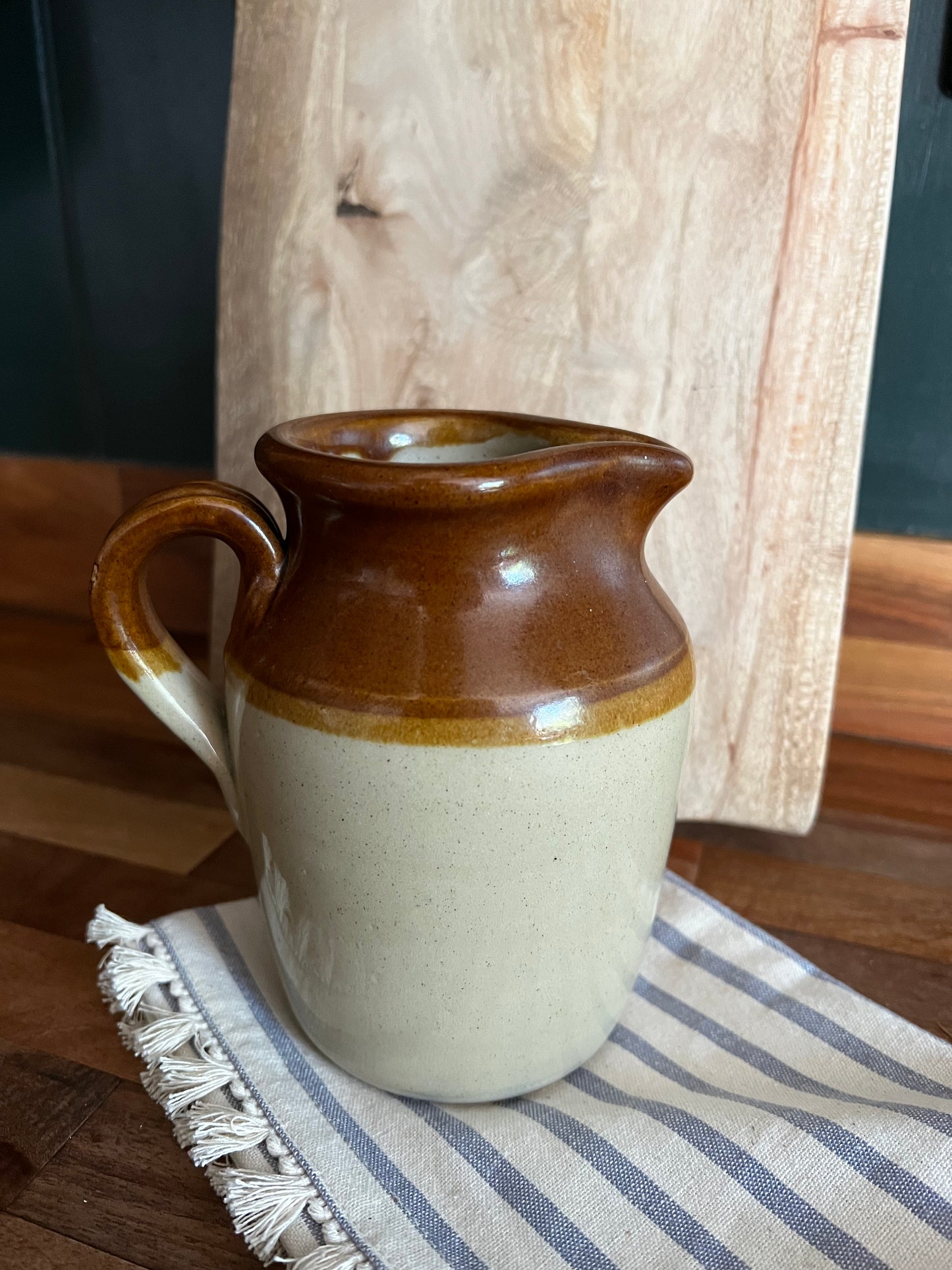 Salt glazed jug