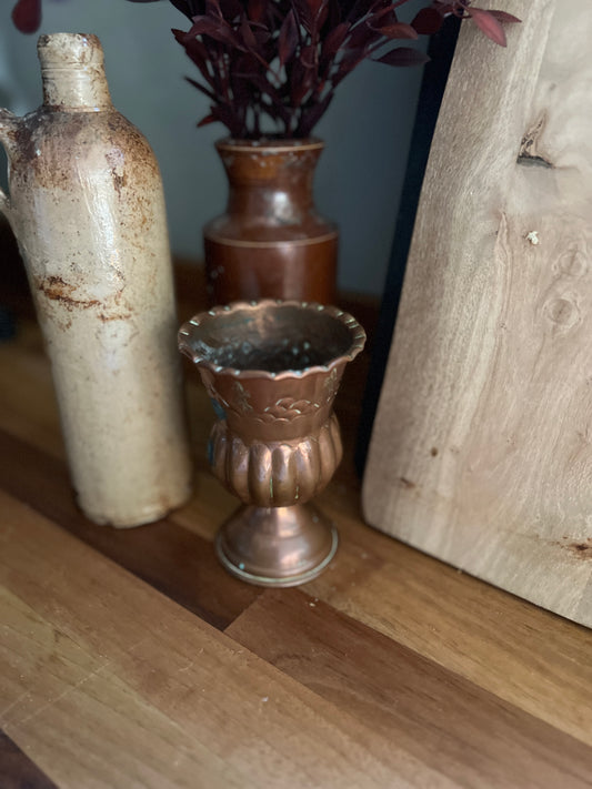 Copper urn